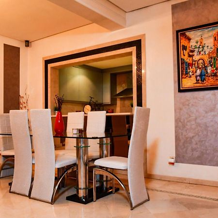 Appartement Haut Standing Gueliz Plaza Marrakesh Exteriör bild