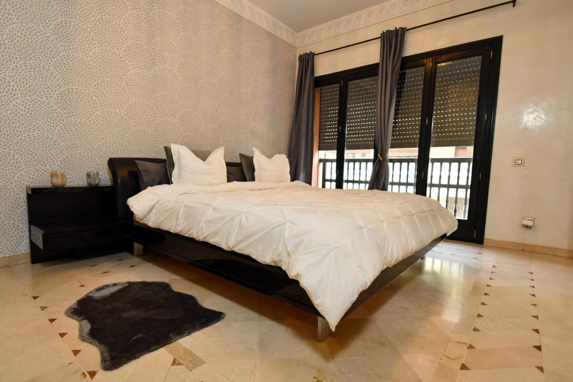 Appartement Haut Standing Gueliz Plaza Marrakesh Exteriör bild
